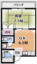 ホワイティ梅園の物件間取画像